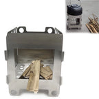 Folding Wood Stove Pocket Alcohol Stove for Camping Backpacking
