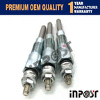 3pcs Engine Glow Plug 1G679-65512 for Kubota D782 D1305