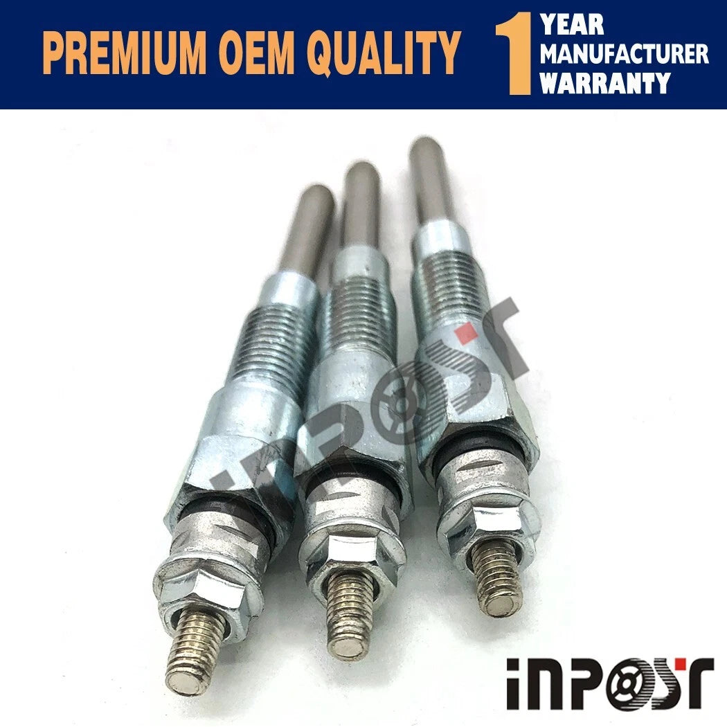 3pcs Engine Glow Plug 1G679-65512 for Kubota D782 D1305