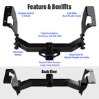 2 Inch Receiver Trailer Towing Hitch for Subaru Outback (2014-2019)