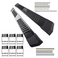 6" Side Steps Steel for Ford F350 F-250 Super Duty (2017–2026) Black