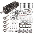 G4KJ 2.4L Engine Overhaul Rebuild Kit - Crankshafts Rods For HYUNDAI KIA Sorento