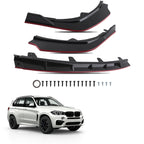 Front Bumper Accent Lip for Toyota Camry SE XSE (2021–2024) Black Red Sport
