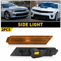 2X Front Side Marker Amber Light Housing LH RH for Chevrolet Camaro (2010–2015)