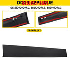 Left Front Door B Pillar Applique Trim Molding for Ram 1500 DT (2019–2024)