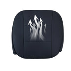 Front Full Surround Seat Cover for Car (Breathable Leather, Black)