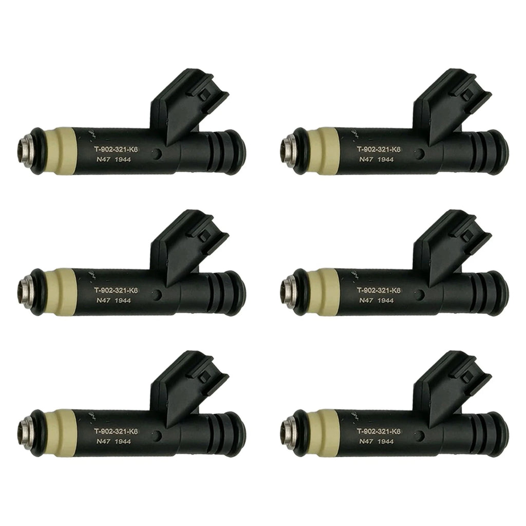 6X Fuel Injector 1F2113250 for Mazda B3000 Ford Ranger (2001–2008)