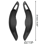 Black Steering Wheel Shift Paddle Extend Cover for BMW Mini Cooper