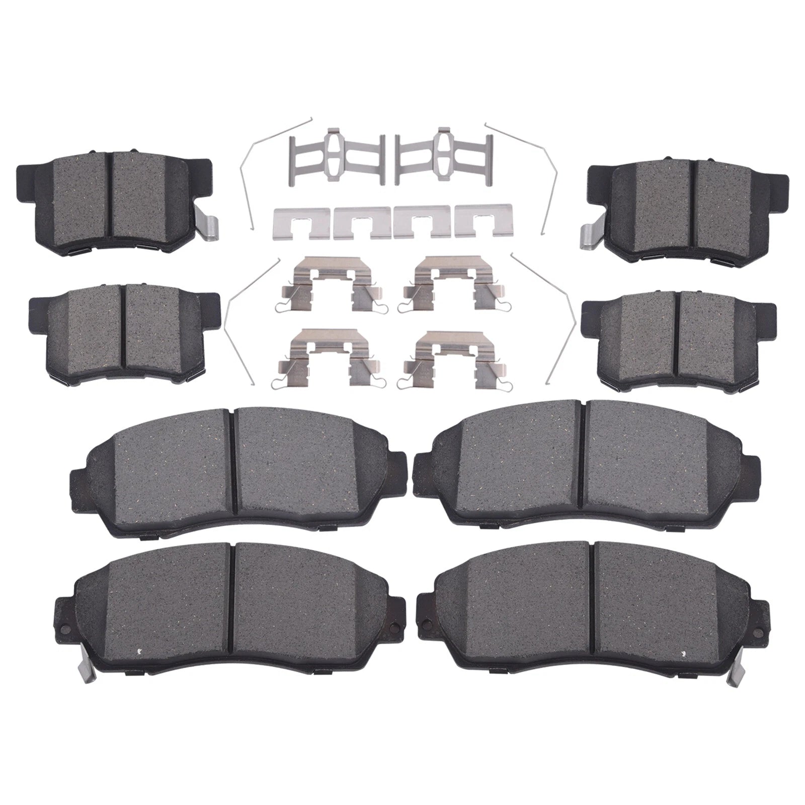 Set of 4 Ceramic Brake Pads for Acura RDX, Honda CR-V, Accord, Crosstour
