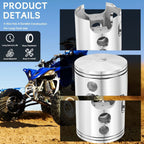 Banshee 65mm Forged Pro Lite Piston Ring Kit for Yamaha YFZ350 (1986–2006)