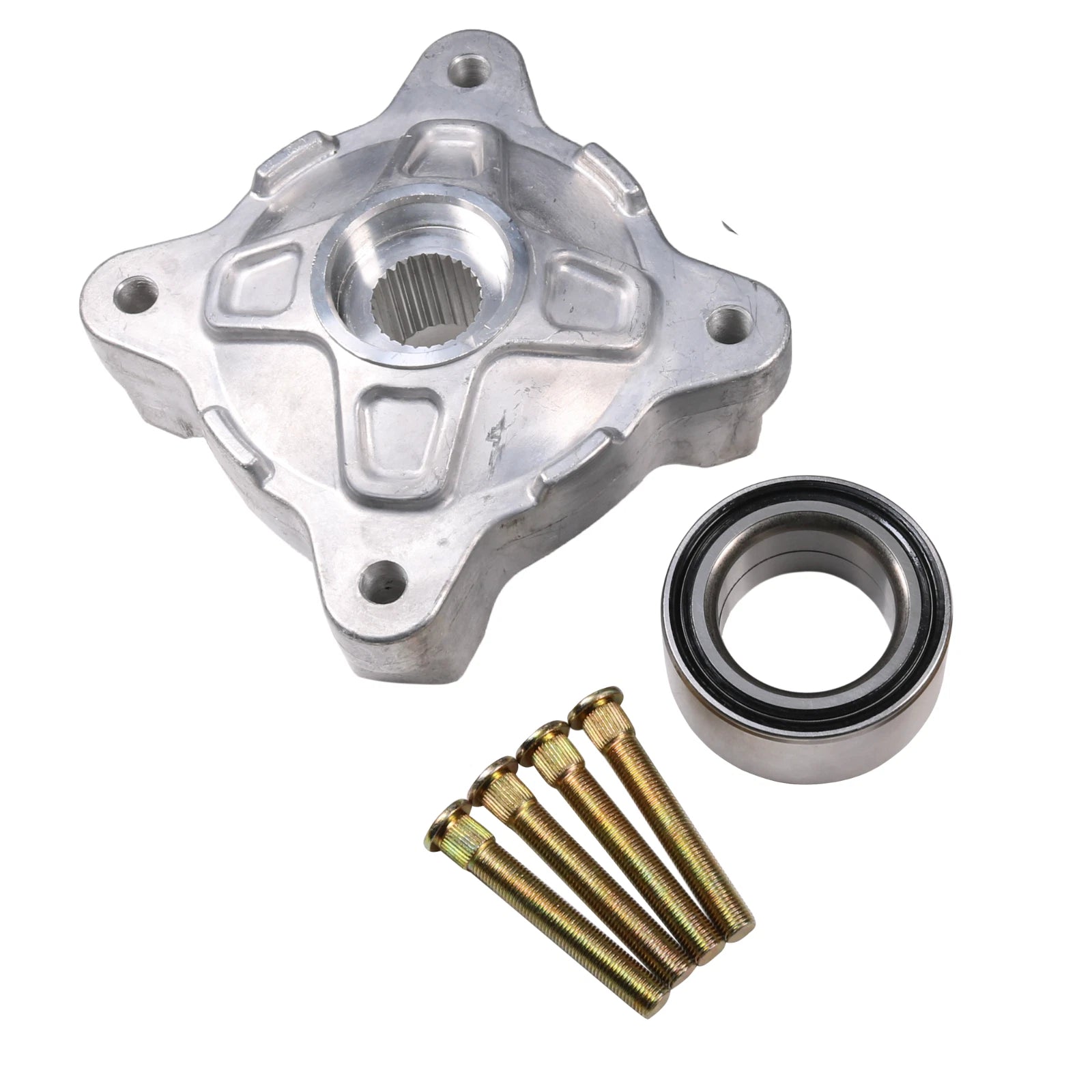Front Wheel Hub with Studs and Bearing for Polaris RZR S 800 (2009-2014)