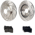 Brake Disc Rotors and Pads Kit for Cadillac XTS (2013–2019)