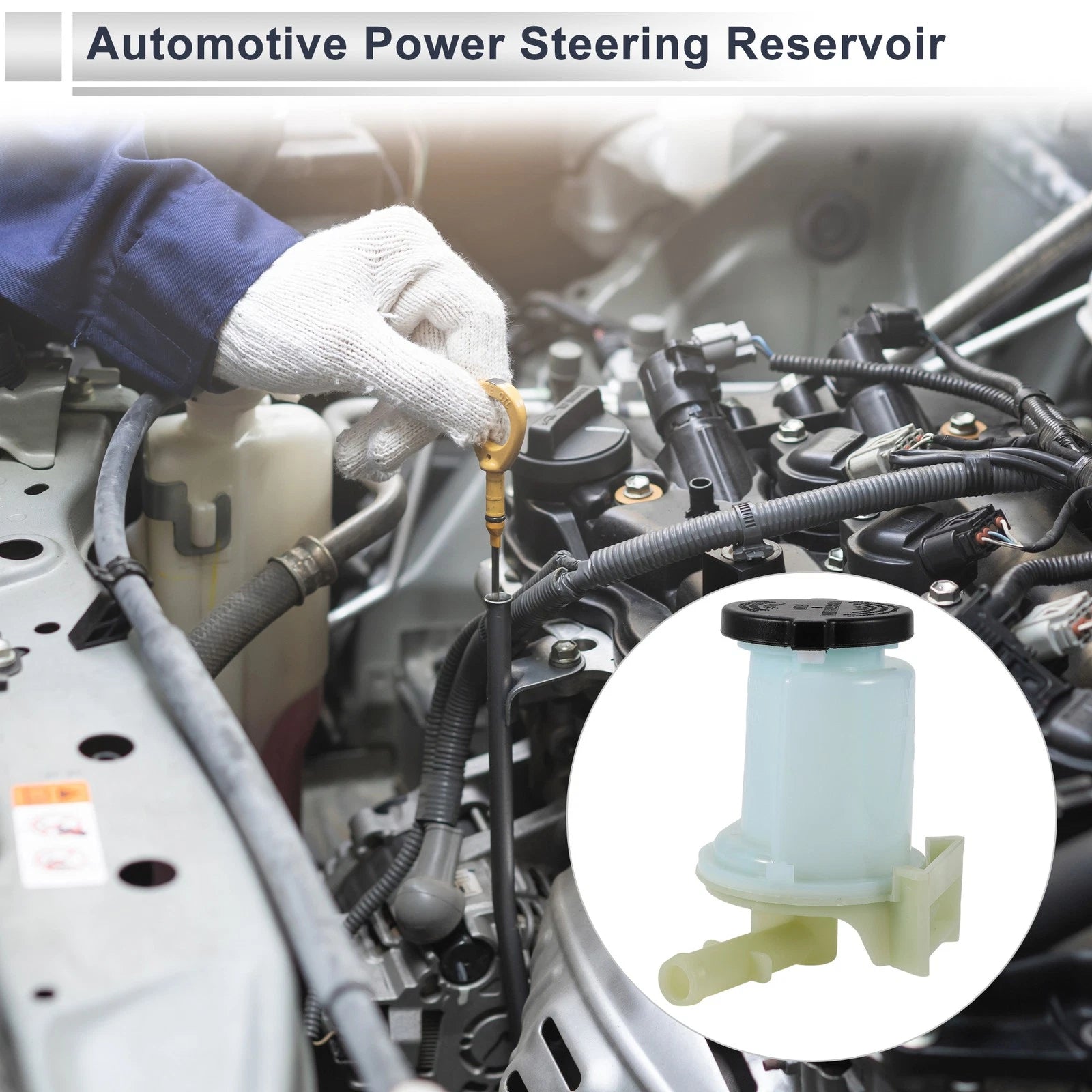 Power Steering Reservoir for Toyota Rav4 (2001–2005) No. 4436042030