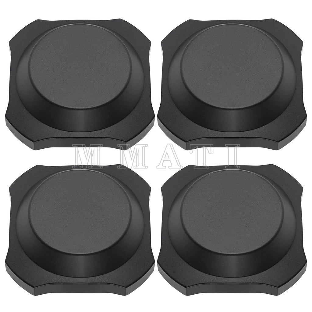 Set of 4 Black Center Wheel Hub Caps 1525221-655 for Polaris RZR XP 1000 (2024–2025)