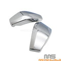 Pair Chrome Motorcycle Side Battery Covers for Honda VTX1300 (2003-2009)