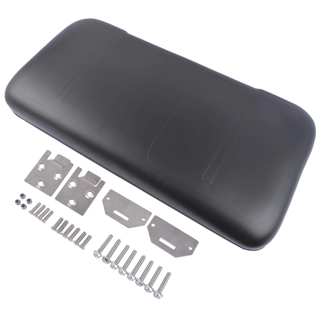 Black Front Seat Bottom with Hardware for EZGO Medalist TXT (1994–2013)