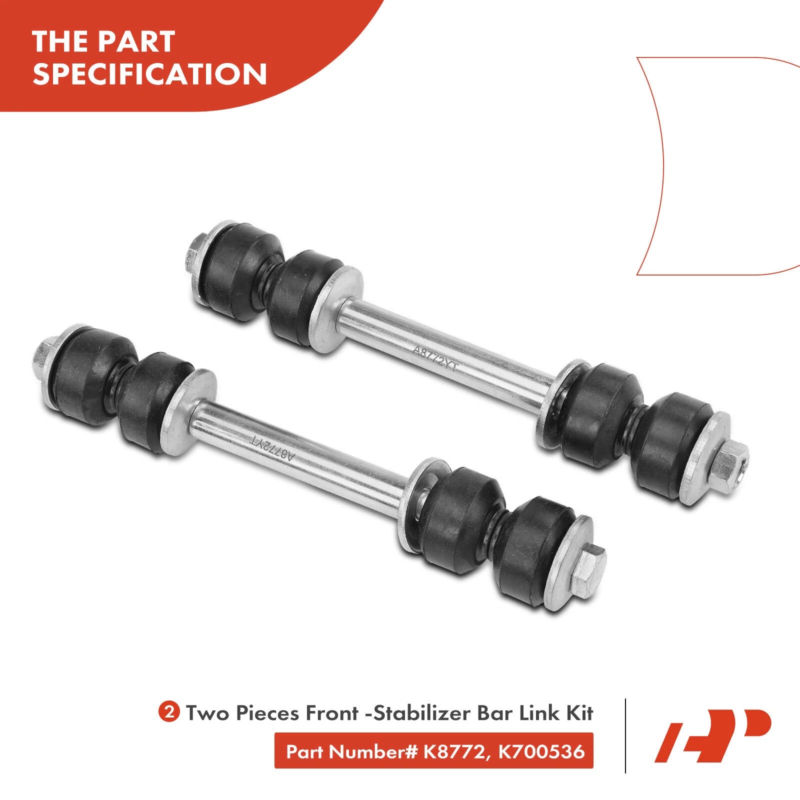 Set of 12 Front Control Arm Sway Bar Link Tie Rod Ends for Ford F-150 F-250