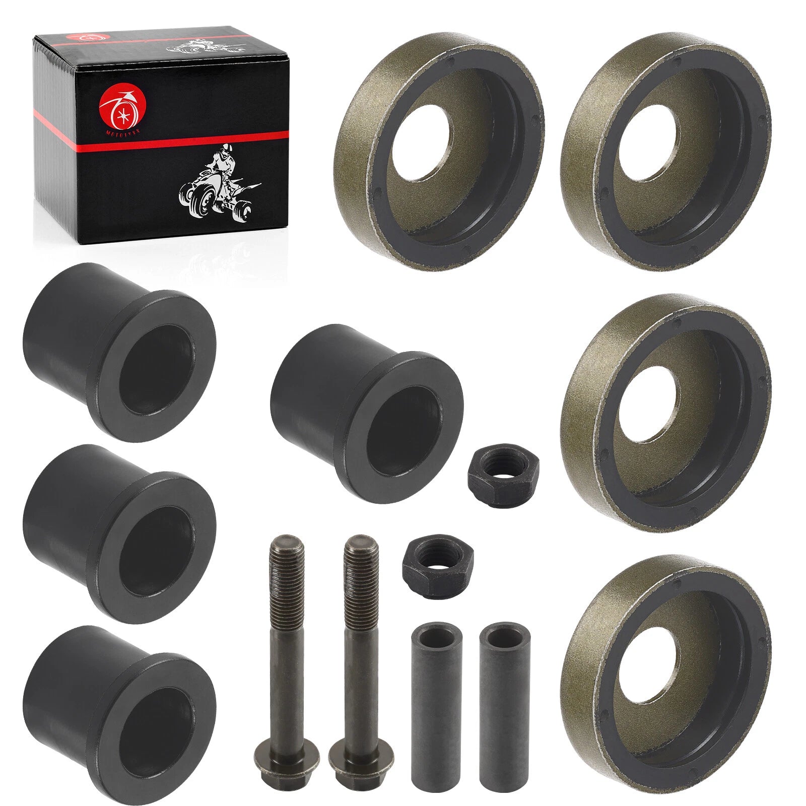 Front A-Arm Bushing Kit for Polaris Phoenix 200 (2005–2021), Sawtooth 200 (2006–2007)