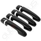 Outside Door Handle Cover for Toyota 4Runner (2010–2021) Black Glossy