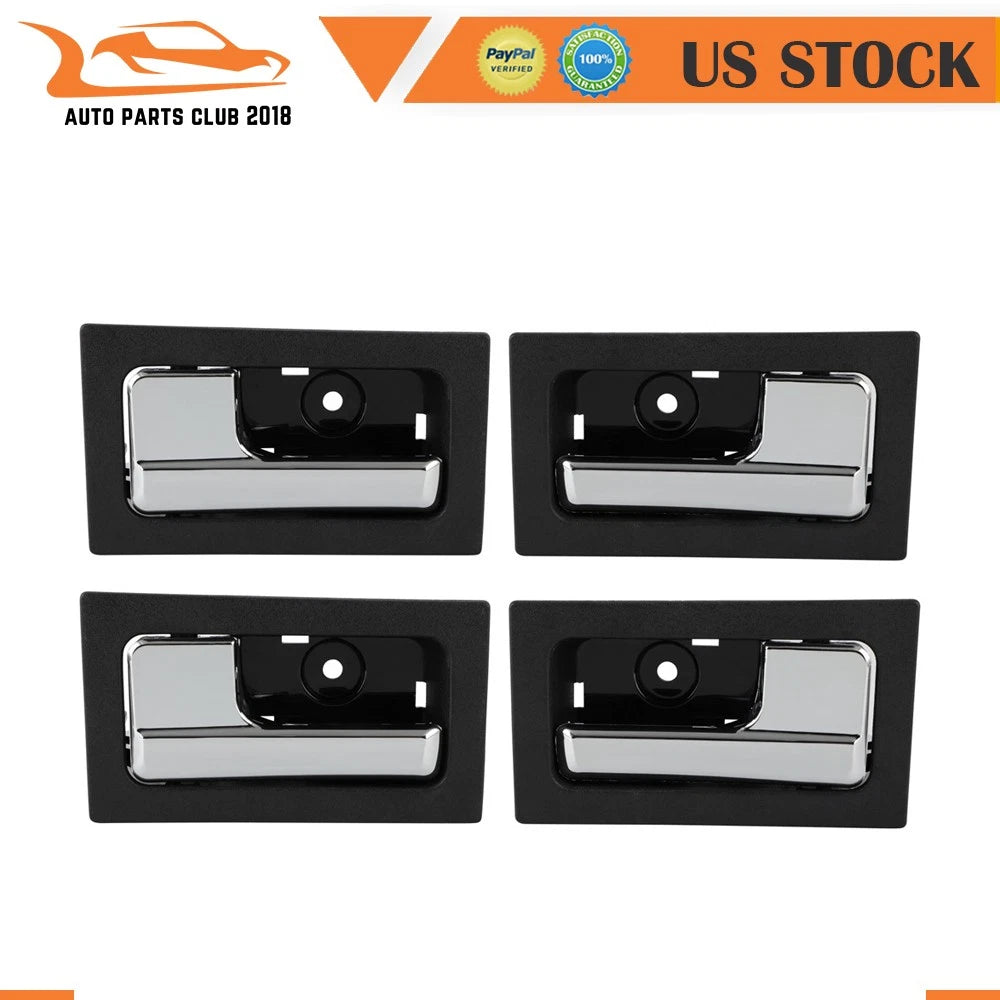 Set of 4 Interior Door Handles for Ford F-150 (2009–2014)