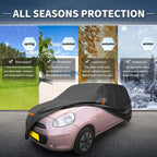 Waterproof Car Cover for Nissan Micra (1992–2016) with Zipper