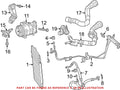 HVAC Heater Hose Assembly for Dodge (68197197AB)