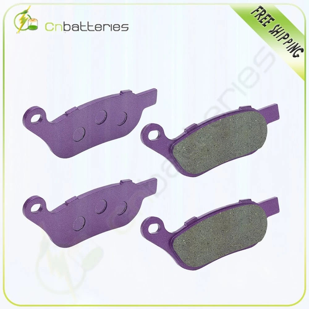 Rear Brake Pads for Harley-Davidson FXSTB Night Train (2008–2009) Carbon Fiber