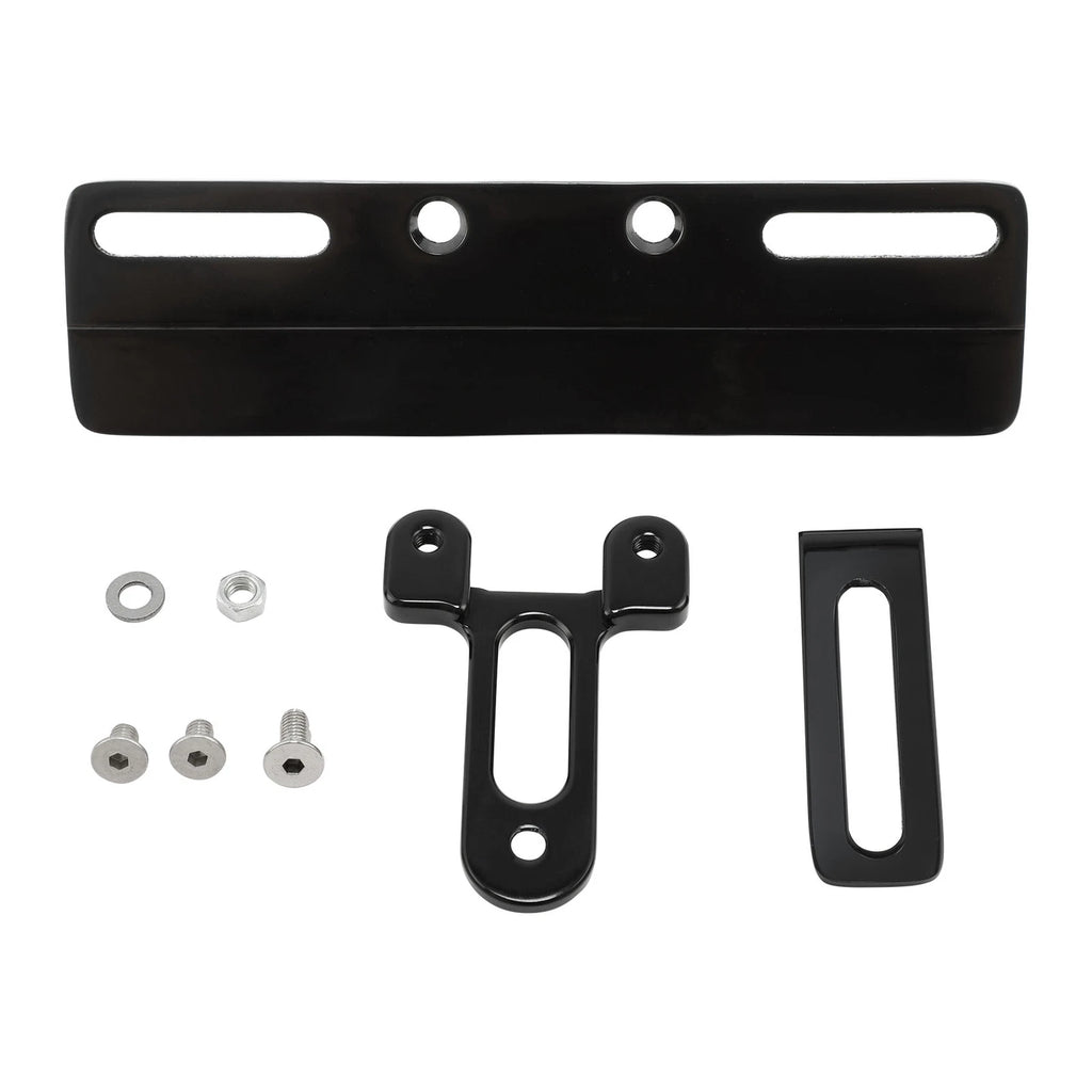 License Plate Holder Bracket for Harley Softail Fat Boy Dyna (1999–2025)