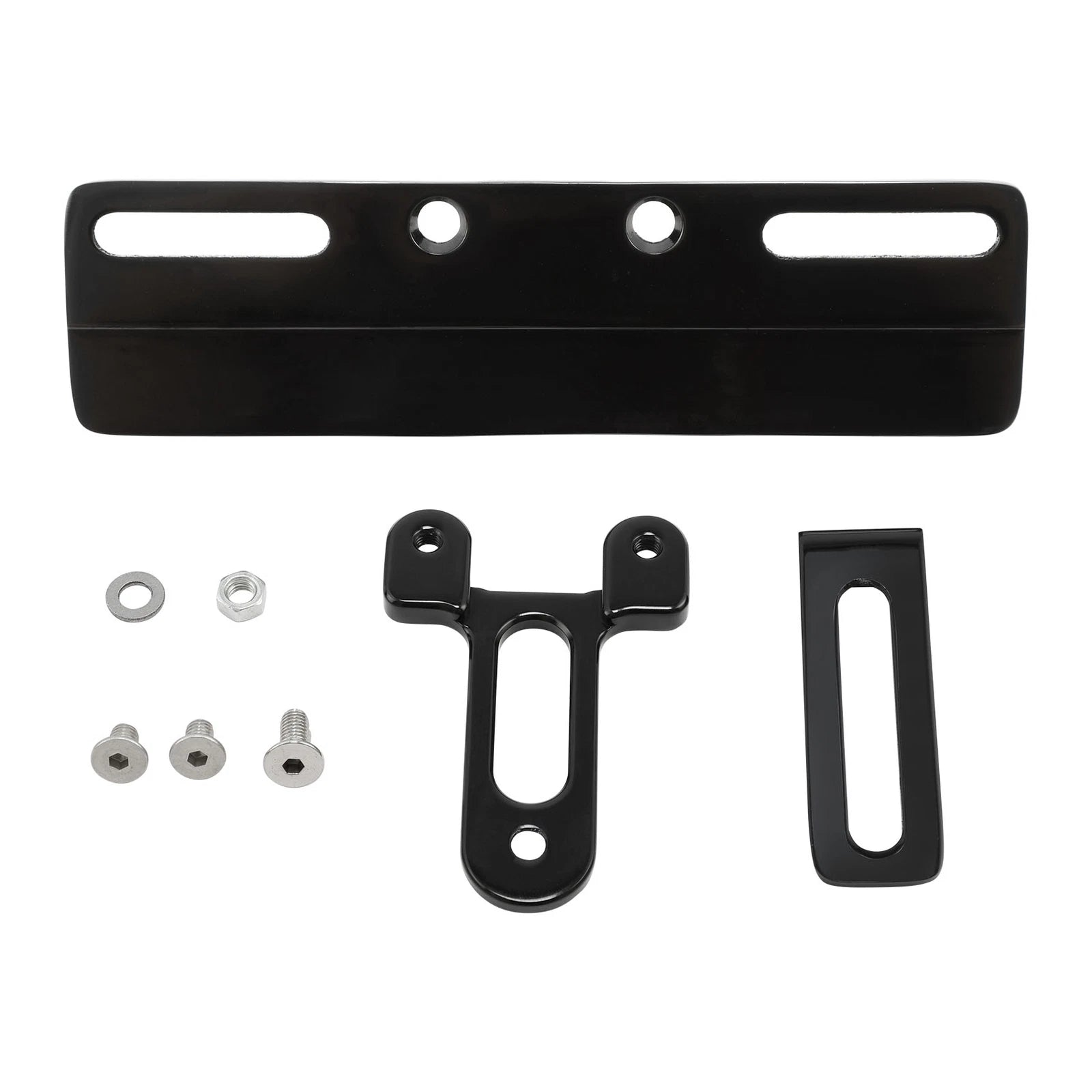 License Plate Holder Bracket for Harley Softail Fat Boy Dyna (1999–2025)