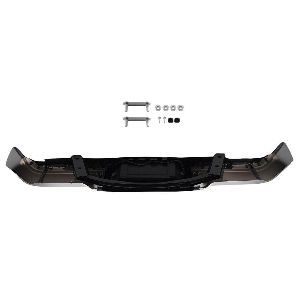 Chrome Steel Rear Bumper Assembly for Ford F-150 (2009–2014)