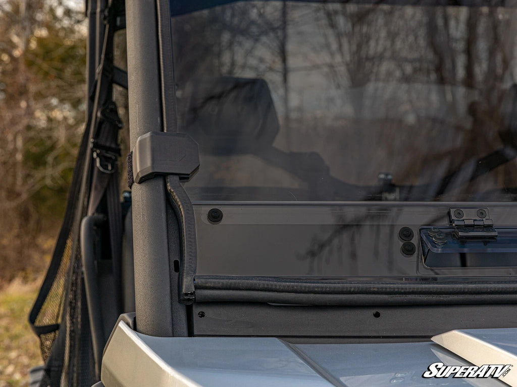 Scratch Resistant Flip Vent Windshield for Can-Am Defender (2016–2023)