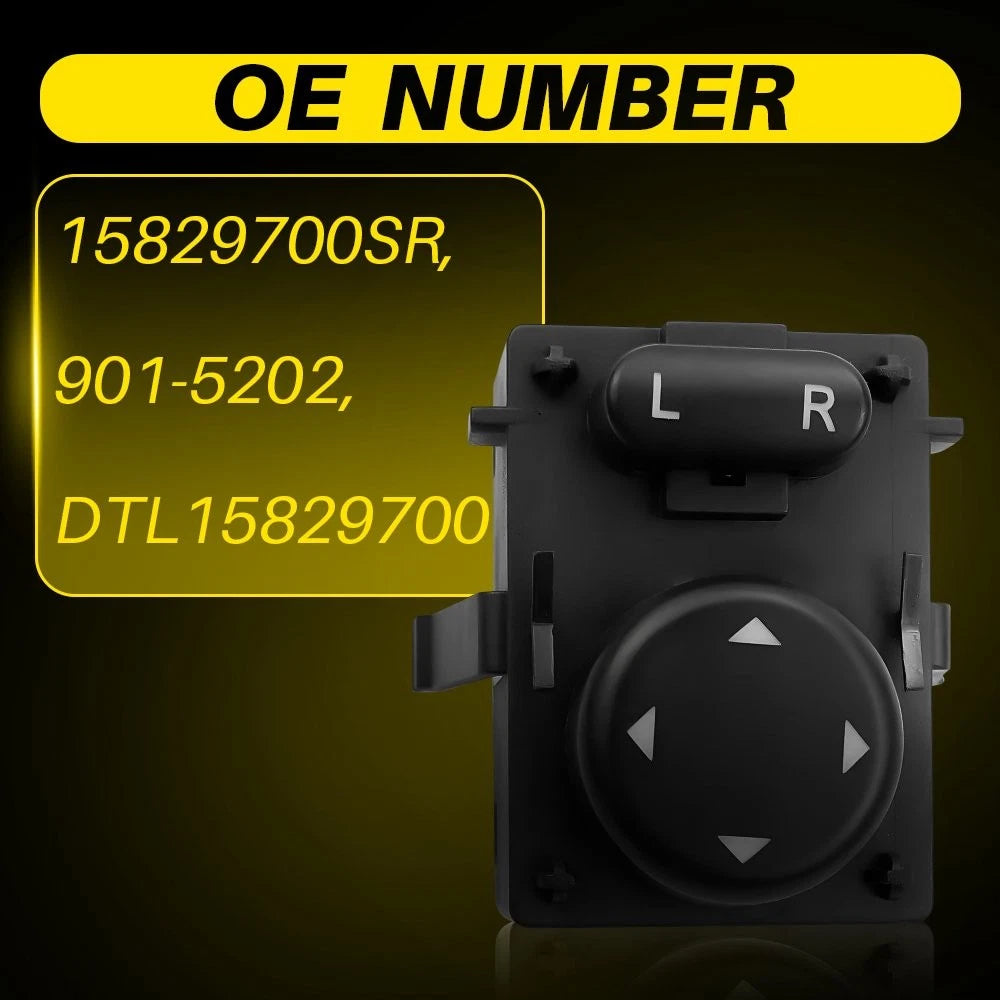 Master Mirror Switch 15829700SR for Freightliner Cascadia (2008–2017)