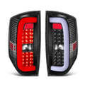 3D LED Tube Bar Tail Light for Tundra (2014–2021) Black Housing