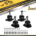 Set of 4 Front Upper & Lower Ball Joints for Chevy Blazer (1995–2005)