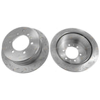 Rear Slotted Brake Rotors for Landcruiser HDJ80/HZJ80/FZJ80 (1992–1998)