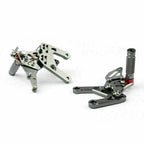CNC Racing Rearset Footrest Pegs for Yamaha YZF R1 (2015) - Gray T9