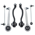 Set of 6 Control Arms and Sway Bar Links for Mercedes-Benz CLK550 (2007–2009)