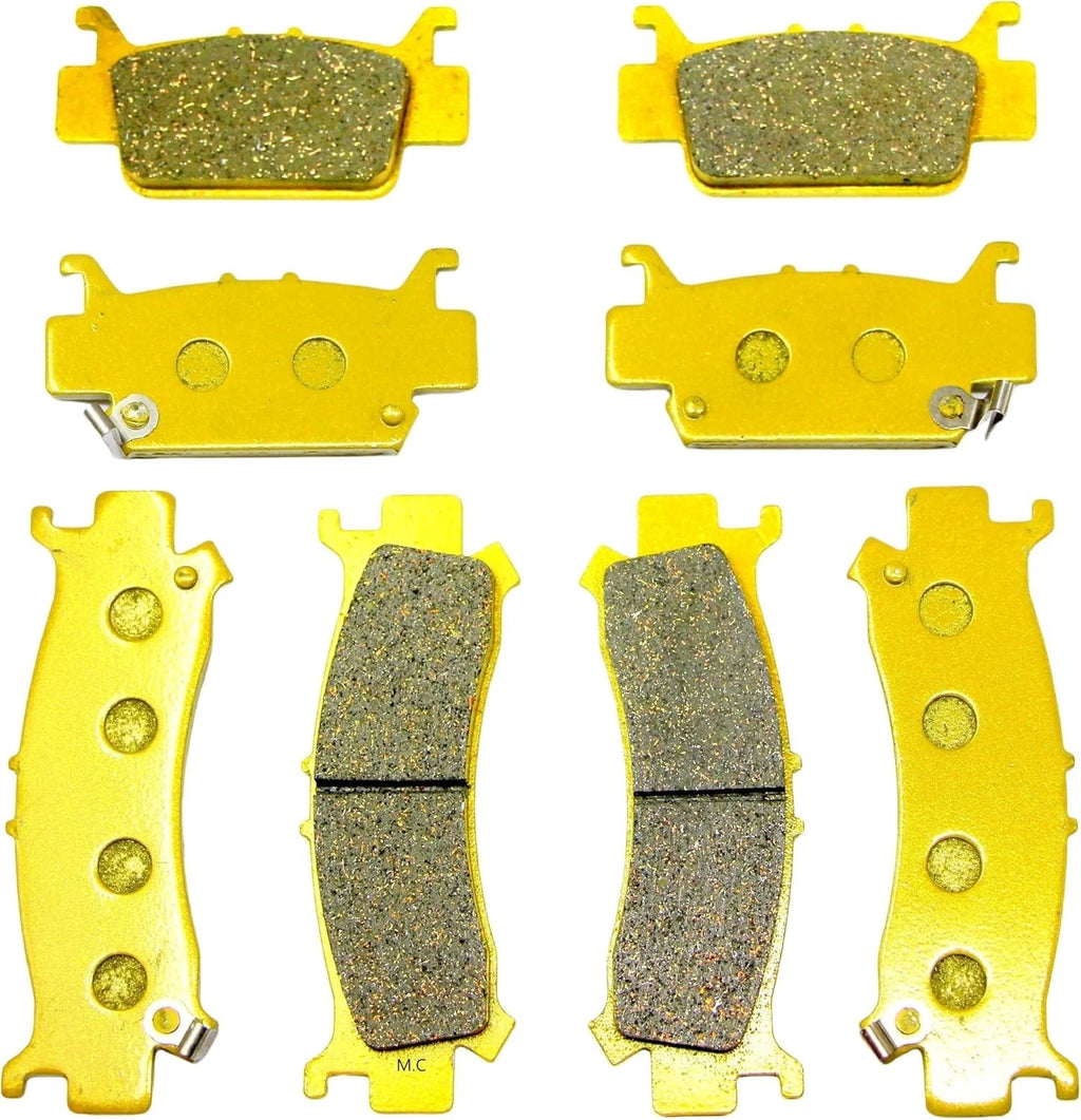 Front Rear Brake Pads for Honda Talon 1000 1000R 1000X 1000X-4 2019–2026