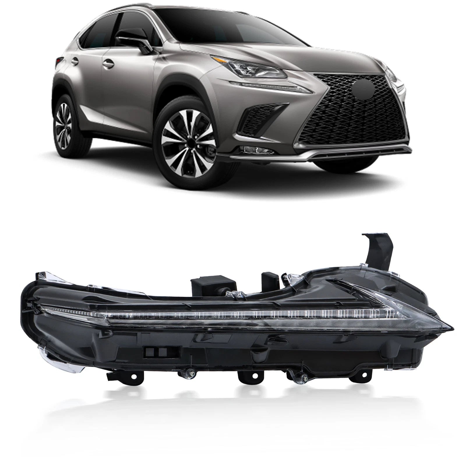 Daytime Running Light for Lexus NX (2015–2021) Right Fog Light