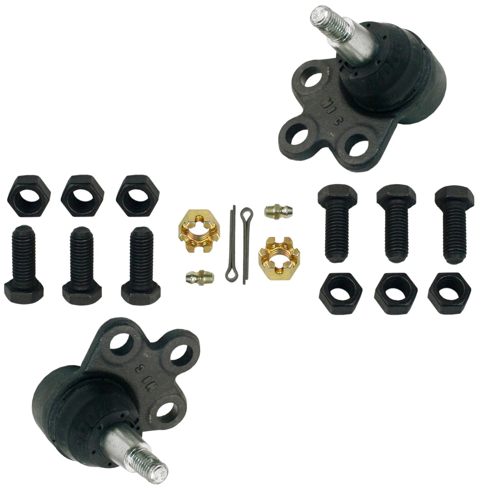 Set of 2 Front Lower Moog Suspension Ball Joints for Chevrolet Equinox GMC Terrain (2010–2017)