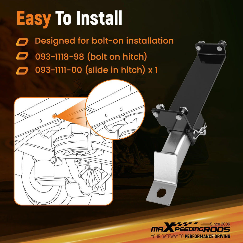 2" Class III Receiver for MZ Magnum/Maverick (2018-2020)