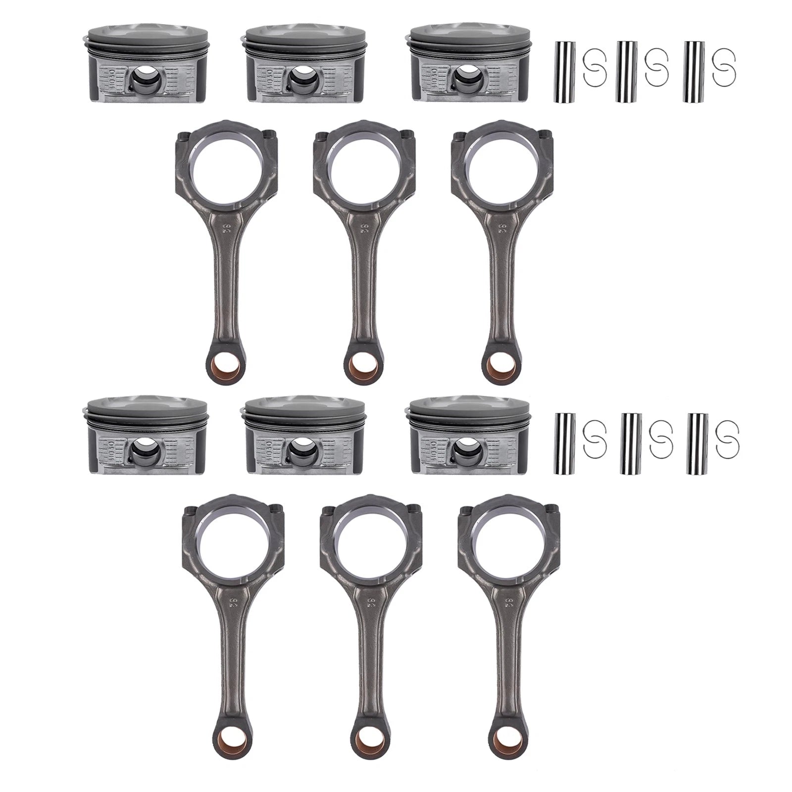 Piston Rings & Connecting Rods for Toyota 4Runner FJ Cruiser Tacoma (2003–2023)
