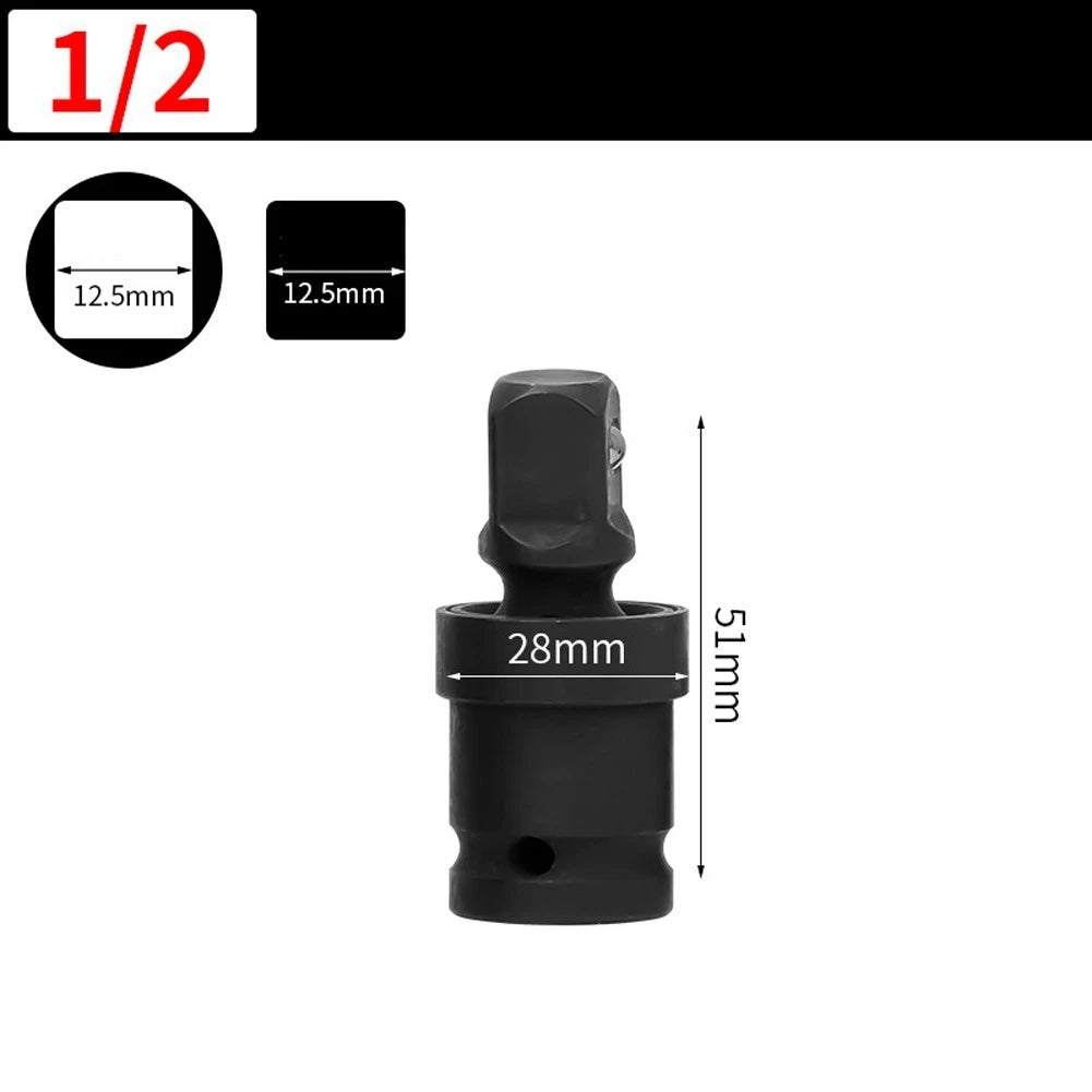 Square Drive Adapter Set for Impact Wrench (1/4, 3/8, 1/2, 3/4, 1 Inch)