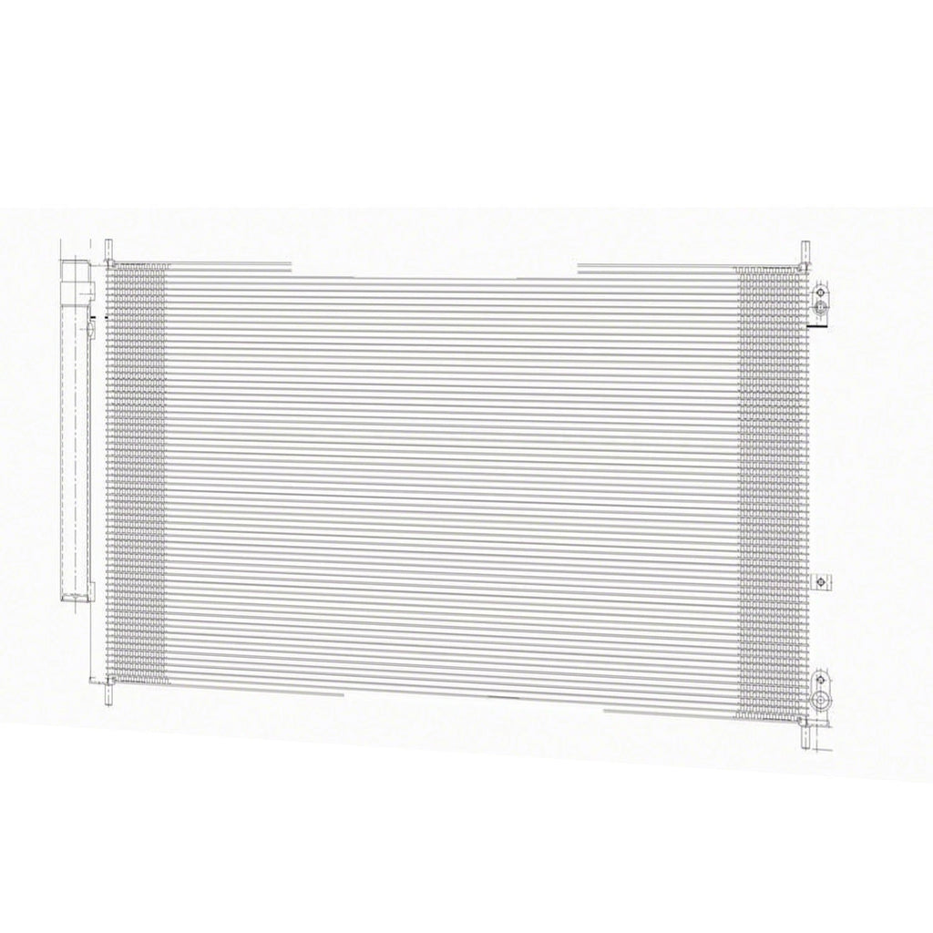 Replacement A/C Condenser Repair Part for Honda Odyssey (2005–2010)