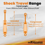 3.25" Lift Kit Track Bar & Sway Bar Links for Jeep Wrangler JK (2007–2018)