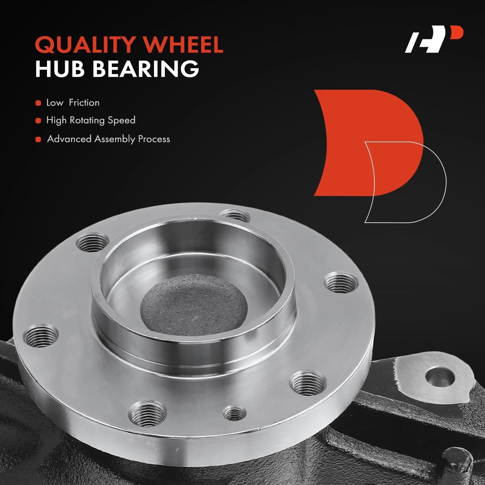 Front Right Steering Knuckle & Hub Bearing for Mercedes-Benz Sprinter (2010–2023)