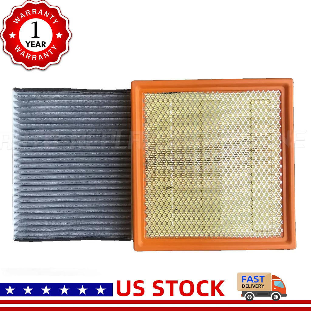 Set of 2 Carbon Cabin Air Filters for Ford F-150 (2015–2022) V8 5.0L
