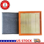 Set of 2 Carbon Cabin Air Filters for Ford F-150 (2015–2022) V8 5.0L