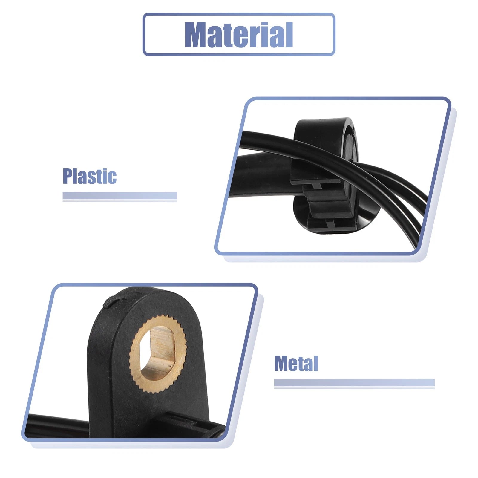 Set of 4 ABS Sensors No. 57450TR3A02 for Honda Civic (2012–2015)