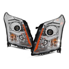 Halogen w/LED Projector Headlights Set of 2 for Cadillac SRX (2010–2016)